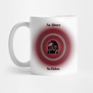 As Above So Below. Thoth The Kybalion. Mug